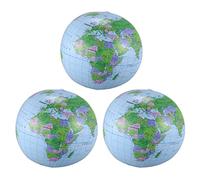 Mokamika 3 globos inflables para entrenamiento de geografía, 40 cm