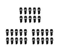 Mokamika 30 piezas de tablero de interruptores montado 5 x 20 mm portafusibles
