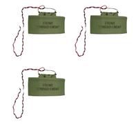 Mokamika 3X Ring Cam Claymore Mine Timbre falso Mina Accesorios Replica Evitar Interrupciones Timbre de Puerta Bromas Hogar
