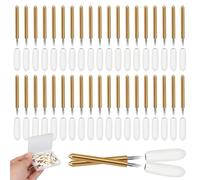 Mokamika 40 hojas de repuesto premium con punta para cortador de papel, para cartón, vinilo, pegatinas