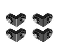 Mokamika 4pcs 1/4 3/8 Tornillo Extensión 90 ° Adaptador de montaje en ángulo recto para monitor de trípode, transmisión de imagen de vídeo, jaula de cámara DSLR
