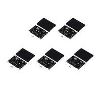 Mokamika 5 x M.2 NGFF a 2,5 SSD/MSATA a carcasa de tarjeta adaptadora (B llave para adaptador de PC M2 + M Desktop Socket NGFF)