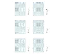 Mokamika 6 unidades para impresora 3D Lithophane LED retroiluminada Kit USB C DIY Lithophane Photo Model