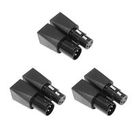 Mokamika a RJ45 conector RJ45 Ethernet a 3 pines XLR hembra y macho (3 pines, 3 pares)