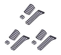 Mokamika Accesorios de coche para C E S Sl-Class W203 W204 W211 W212W210, alfombrilla de reposapiés de freno de acelerador (15 piezas)