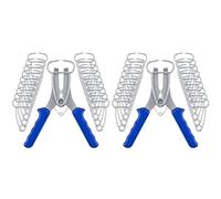 Mokamika Juego de 2 pinzas de resorte ingletadora, 40 pinzas ingletadoras con resorte para carpintería, marcos de fotos, molduras de madera