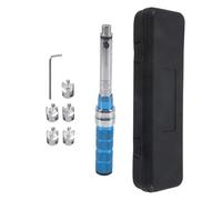 Mokamika Llave dinamométrica de radios de 2 a 10 NM, juego de llaves dinamométricas de radios de motocicleta de acero para ruedas de radios con caja de almacenamiento, 5,0-6,8 mm