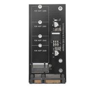 Mokamika M.2 - Adaptador M2 a adaptador M.2 a adaptador M.2 NGFF convertidor 2,5 SATA3 Card B Key para SSD 2230-2280 M2