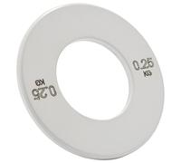 Mokamika Pesos fraccionarios minimancuernas discos de entrenamiento placas de disco duro precisas accesorios 0,25 kg