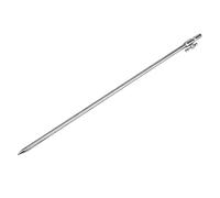 Mokassy 50-100 cm extensible de acero inoxidable para pica de pesca regulable, carpa, banco de pesca, palo de caña de pescar, resto para alarma de mordida