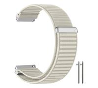 MokaZii 20mm Nylon Correa para Garmin Approach J1/Forerunner 570 42mm/165/165 Music/Vivoactive 6/5, Trenzadas Correa Transpirable Sport Ajustables Loop para Garmin Approach S44 - Luz de estrella
