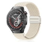 MokaZii 22mm Correa Compatible con Huawei Watch Ultimate 2 /GT 6/6 Pro/GT 5/5 Pro, Nailon Deportivo Unisex band, Magnética Elásticos Correas para Huawei Watch 5/4/Buds/Ultimate - Luz de estrellas