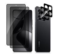 MokaZii Protector de Pantalla para Xiaomi 14T Pro 5G, 2 Piezas Protector Cristal Templado + 2 Protector de Lente Cámara, Fácil de Instalar, Anti-Arañazos, 9H Dureza Vidrio Templado