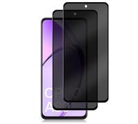 MokaZii Protector Pantalla Privacidad compatible con OPPO A80 5G, [2 Piezas] 9H Dureza Anti-Espion Vidrio Cristal Templado, Privacy Screen Película compatible con OPPO A80