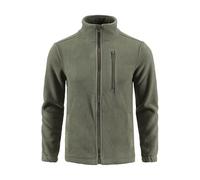 MOKBAY Chaqueta Militar Hombre sin Capucha Running De Montaña Chaquetas Caza Polar Tactica con Cremallera Verde Ropa Chaqueta Termica Anorak Hombre Verde Militar 3XL