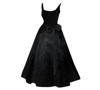 MOKBAY Ghostface Disfraz Vestido Halloween de Los Muertos Vampiro Halloween Disfraz de Calabaza Haloween Vestido Gotico Gracioso de Fantasma Miedo Negro Araña Skeleton Costume Negro L