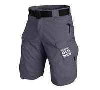 MOKBAY Mis Pedidos Pantalones Cortos Hombre Lino Gris Oscuro Cargo Shorts Cremallera Bolsillos de Vestir Trabajo Verano de Lino Pantalón Pantalón Corto Vestir Bermudas Hombre Gris Oscuro XL