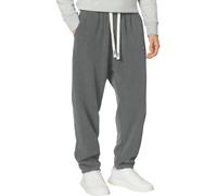 MOKBAY Pantalon Chandal Gris Oscuro con Bolsillos Ropa Invierno Hombre Pana Pantalón de Pana Deporte Ancho Pantalones Trabajo Pantalón Chándal Hombre Fato de Treino Homem Gris Oscuro XL