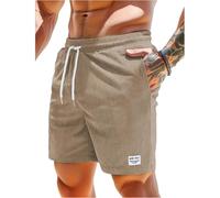 MOKBAY Pantalon Corto Hombre Bolsillos, Tallas Grandes Rapido Homem Banho Swimming Algodón Calzones Deportivos Lino Deportivas Shorts Mens Chino Bolsillos Bañadores Cortos, Short Hombre, XL