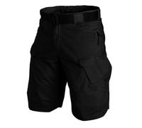 MOKBAY Pantaloneta Hombre Cremallera Bolsillos Ropa Pantalones Cortos Militares de Trabajo Cargo Bermudas Hombre Cargo Militares Mens Shorts Negro de Verano Rebajas Hoy Oferta Flash Negro 5XL