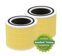 Mokchance Core 200s - Filtro de Repuesto para purificador de Aire para el Cuidado de Mascotas LEVOIT, Sistema de Filtro 3 en 1, carbón Activado de Alta ore200-RF-PA, Paquete de 2,