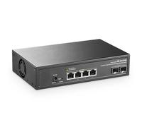 MokerLink 6 Port 10Gbps Managed Switch, 4x10G Etheret RJ45, 2x10G SFP+ Support 1G and 10G SFP+, 120Gbps Bandwidth, Small L2 Web Managed Network Switch