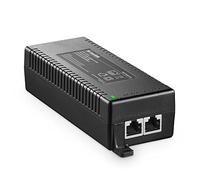 MokerLink Gigabit PoE Inyector, 802.3af/at/BT 60W, 10/100/1000Mbps Ethernet, Plug & Play, no PoE a PoE Adaptador, Distancia de hasta 100 Metros (328 pies).