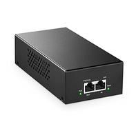 MokerLink Gigabit PoE Inyector, 802.3af/at/BT 90W, 10/100/1000Mbps Ethernet, Plug & Play, no PoE a PoE Adaptador, Distancia de hasta 100 Metros (328 pies).