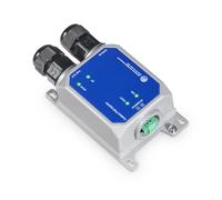 MokerLink IP67 Inyector PoE 10 Gigabit para Exteriores, 10/100M/1G/2.5G/10Gbps, DC48-57V Entrada máx 120W, IEEE 802.3 AF/at/BT PoE Salida máx 90W, Wandmontage Metall Wasserdicht