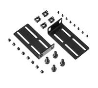 Mokerlink Rack Mount Kit Ear Soporte de Montaje en Rack Ajustable para conmutadores de 17,3 Pulgadas, Compatible con conmutador de Red HP