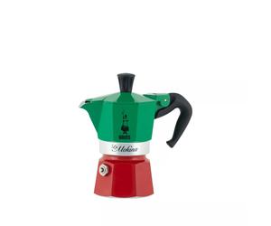 MOKINA BIALETTI Mini Moka 40 cc espresso media taza 1⁄2 tricolor Italia