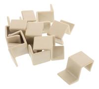 MOKKHNB 10 Piezas Soporte de Plástico para Cama Ñiño Instalación Fácil y Estabilidad Mejorada, Compatible Tableros de 1.8-2cm para Uso Hogar