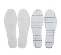 MOKKHNB 2 pares de plantillas antipinchazos y resistentes a las perforaciones - Plantillas transpirables con amortiguación para botas de montaña y de construcción para hombres y mujeres.