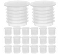 MOKKHNB 200 tapones de plástico de repuesto para botellas de 4/5 pulgadas, insertos de sellado redondos para orificios de drenaje de macetas, tapones de plástico reutilizables.