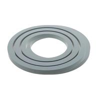 MOKKHNB 3 Aros de Madera MDF para Macramé y Manualidades, Decoración Rústica de Pared en Forma Circular, Fácil Instalación, Pack de 3 para Dormitorio y Oficina