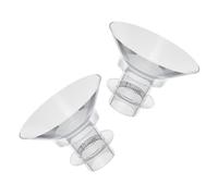 MOKKHNB Accesorios para extractor de leche, insertos de brida de silicona 13mm, 2 piezas lavables, ideales para uso con sacaleches portátil y madres