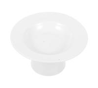 MOKKHNB Bandeja de Cerámica con Pedestal para Servir Frutas y Postres Decorativa y Elegante para Cocina Oficina de Limpiar y Mantener