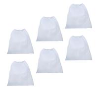 MOKKHNB Bolsa Recolectora de Polvo Paquete de 6 Unidades de Tela No Tejida para Uñas Diseño Elástico Ajustable para Salón de Uñas Profesional