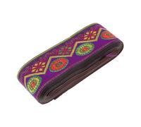 MOKKHNB Cinta de Bordado para Accesorios de Ropa DIY Ribete Floral Jacquard Adornos Bordados Duraderos para Costura Artesanal y Decoración Creativa