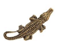 MOKKHNB Colgante de Cocodrilo de Latón Vintage para Pulseras y Pendientes, Accesorio Ligero y Delicado Adecuado para Uso Diario y Fiestas