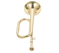 MOKKHNB Corneta Dorada Instrumento de Viento Ligero Sonido Natural de Cobre para Principiantes Adecuado para Banda Escolar y Práctica Musical