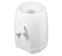 MOKKHNB Dispensador de Agua fría para mostrador con Grifo, Recipiente de plástico Blanco para Uso en Exteriores y oficinas