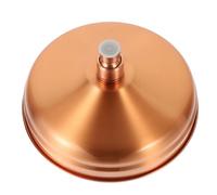 MOKKHNB Ducha de lluvia retro de cobre 8 pulgadas con boquillas de silicona para baños domésticos, rociador práctico para lavado cómodo y fácil instalación