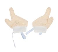 MOKKHNB Guantes para Ñiño de 0 a 6 Meses Anti-licking y Anti Scratch de Algodón para Proteger Dedos en Hora de Dormir y Ver Televisión