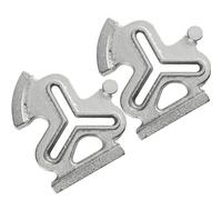 MOKKHNB Guías de Costura Metálicas de Hierro 2 Piezas para Máquina de Coser, Calibre Multifuncional para Patchwork y Bricolaje, Suministros de Acolchado Profesionales para Manualidades