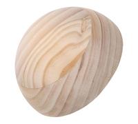 MOKKHNB Herramienta de Modelado de Cerámica de Madera de Pino Beige, Molde Geométrico Semiredondo para Esculpir Precisión y Facilitar la Formación en Proyectos de Alfarería