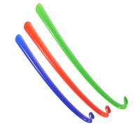 MOKKHNB Kit de 3 Calzadores para Zapatos Diseño Aerodinámico y Mango Largo, Adecuado para Personas Movilidad Reducida en Casa