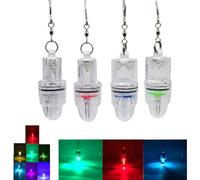 MOKKHNB Lámpara de Pesca Submarina LED de Color Blanco y Anti-Impacto con Señuelo Ligero para Aguas Profundas Adecuado para Pesca Nocturna en Agua Salada