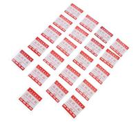 MOKKHNB Lente de Reloj Redonda y Plana de Vidrio Transparente 21 Piezas 35-45 MM para Reparación Profesional de Relojes Accesorios para Relojeros