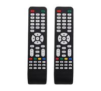 MOKKHNB Mando para Televisión LCD Material Plástico y Aleación 2 Piezas Compatibilidad y Cambio Rápido de Canales Adecuado para Uso en Casa